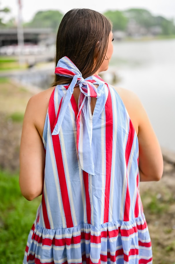 Liberty Lane Striped Dress