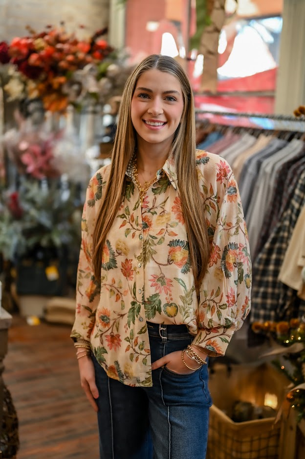 Thankfully Floral Top