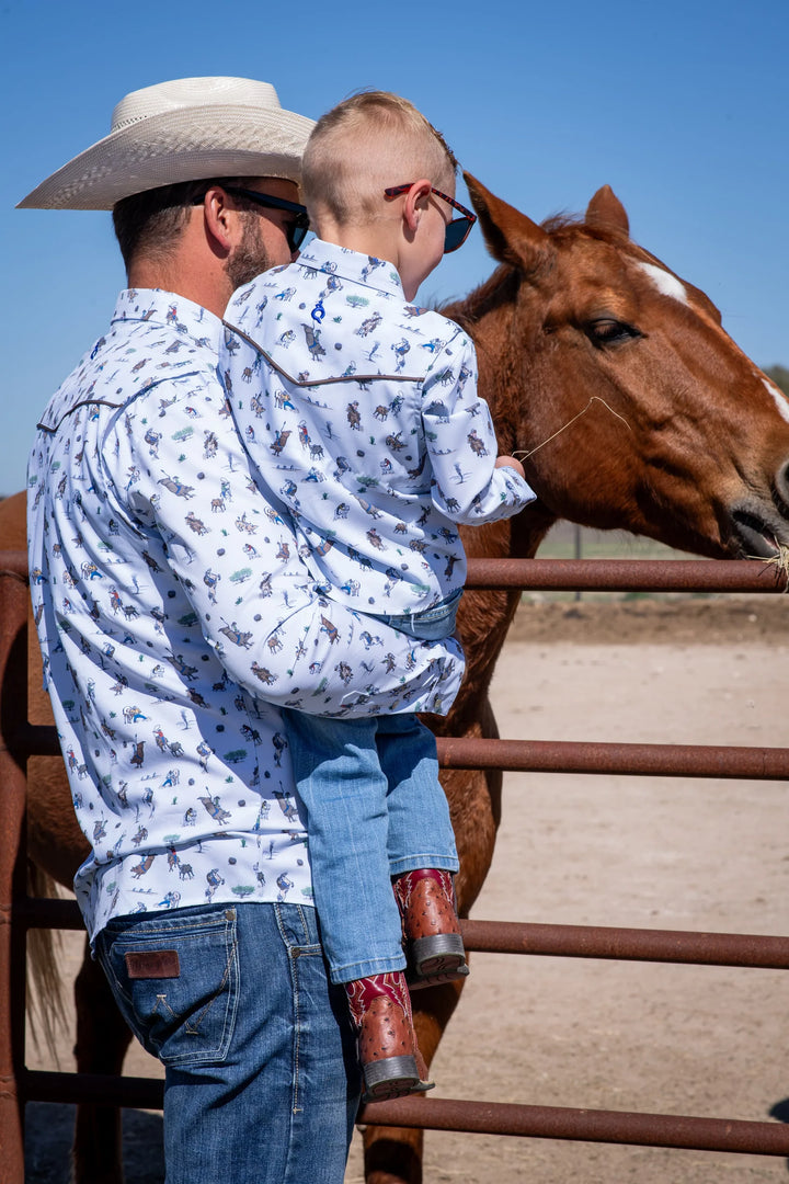 Rodeo Pearl Snap LS Shirt