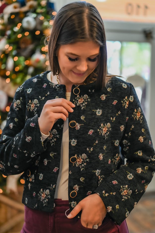 Marie Floral Jacket