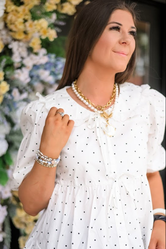 The Darling Dot Blouse