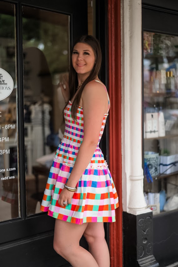 The Pixel Punch Mini Dress