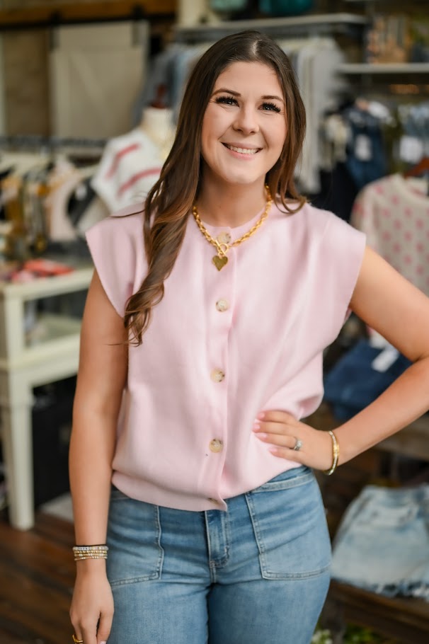 The Petal Soft Button Down Sweater