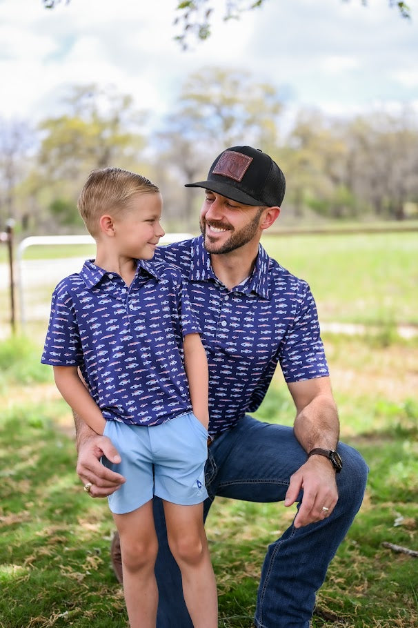 Kid's Freshwater Polo Short Sleeve Shirt