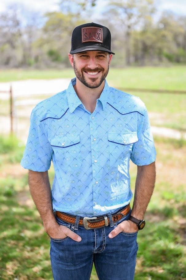 Men's Fisherman Pearl Snap Short Sleeve Shirt