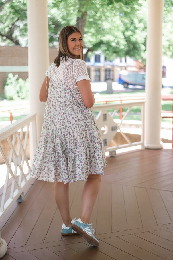 Boho Bramble Floral Dress