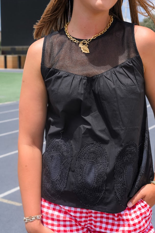 The Hampton Tank - Black