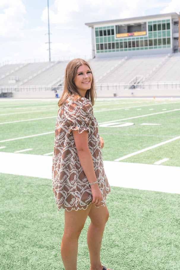 The Sideline Sweetheart Dress