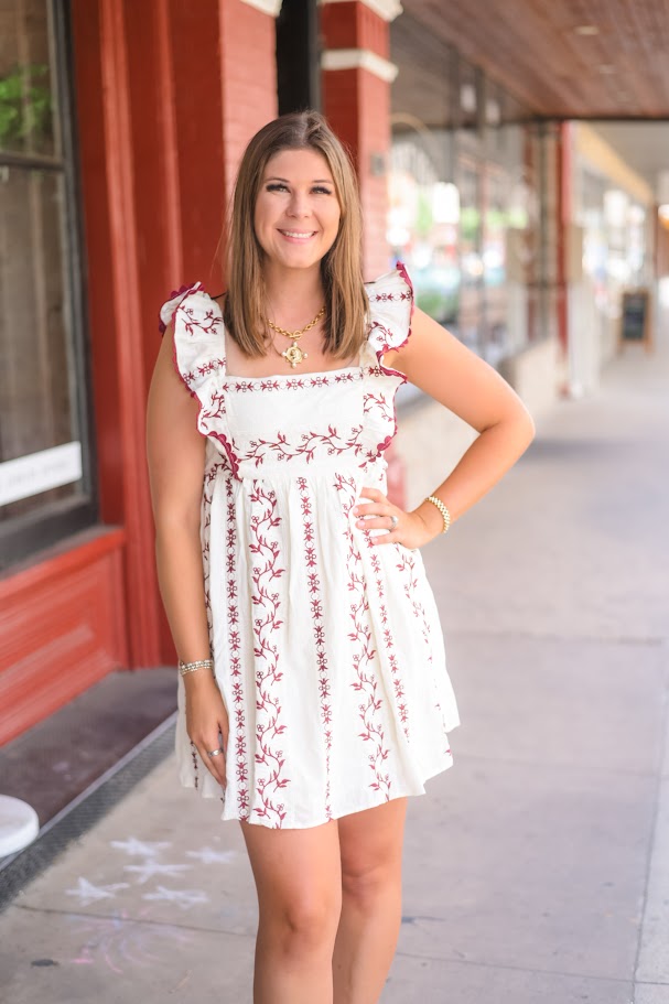 The Vineyard Vine Embroidered Dress