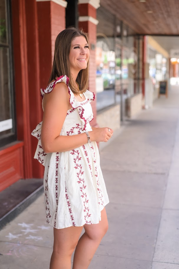 The Vineyard Vine Embroidered Dress