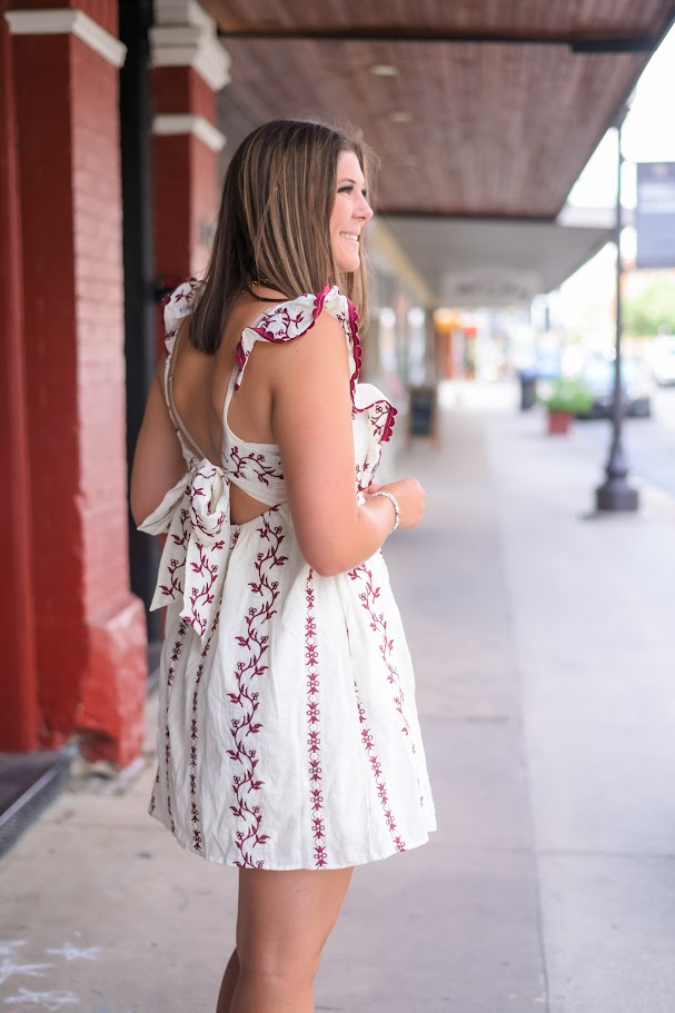 The Vineyard Vine Embroidered Dress