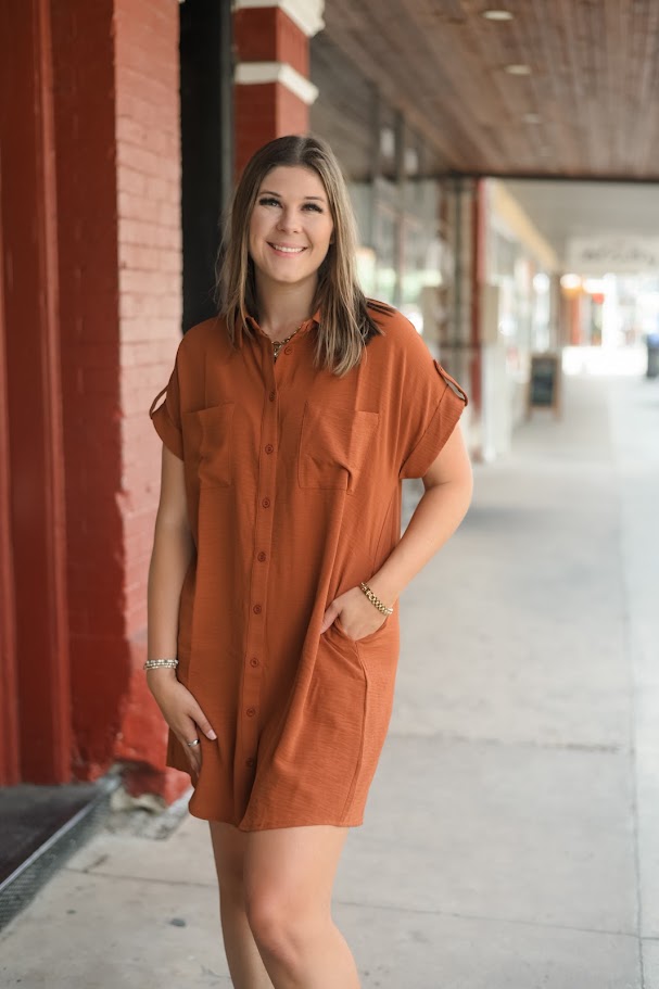 Safari Shirt Dress
