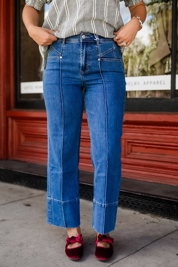 Lily Straight Leg Jean - Belby