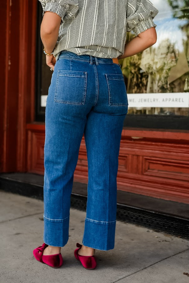Lily Straight Leg Jean - Belby