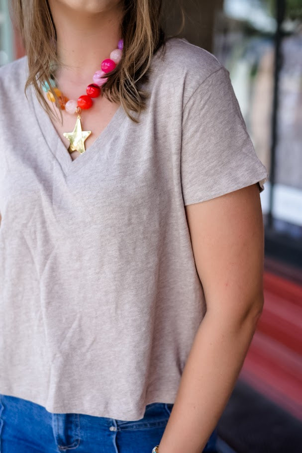 Nomad V Neck Tee