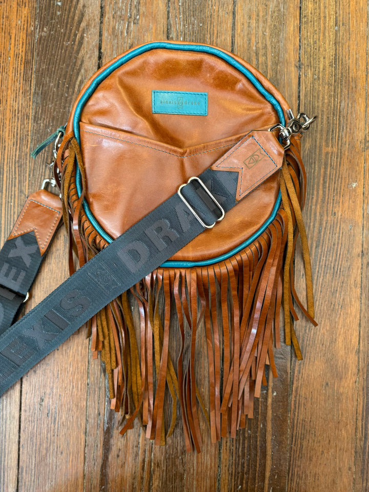Flicka Crossbody - Amber + Turquoise