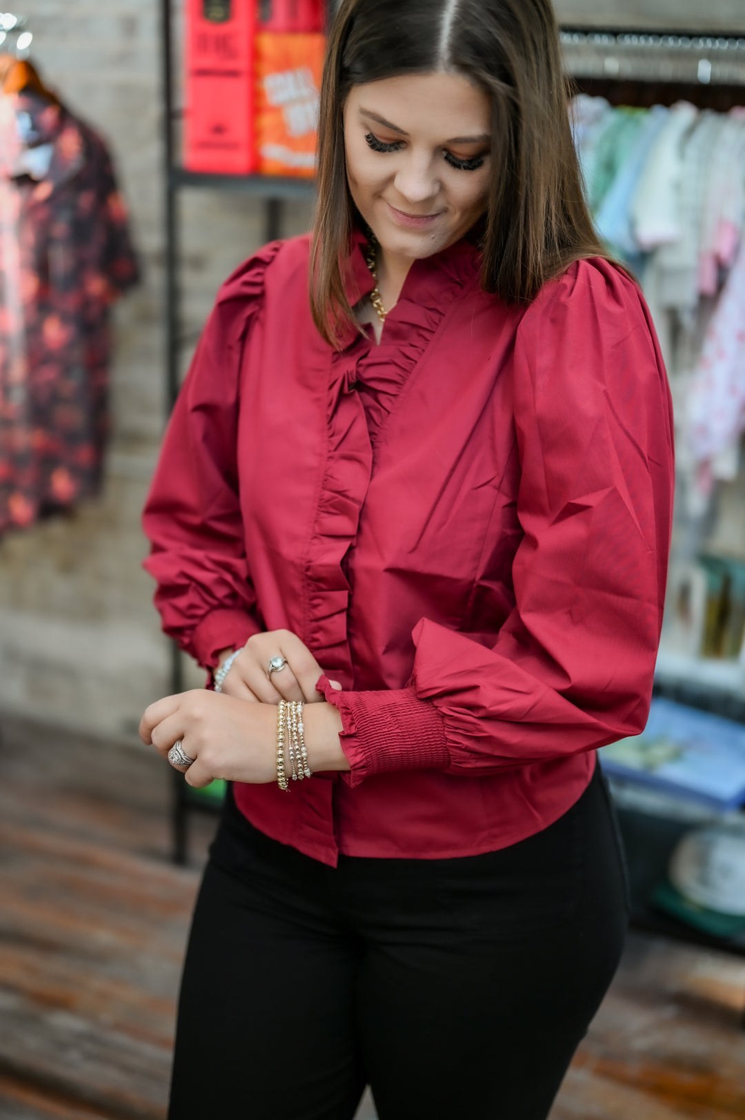 Sweet Ruffle Top