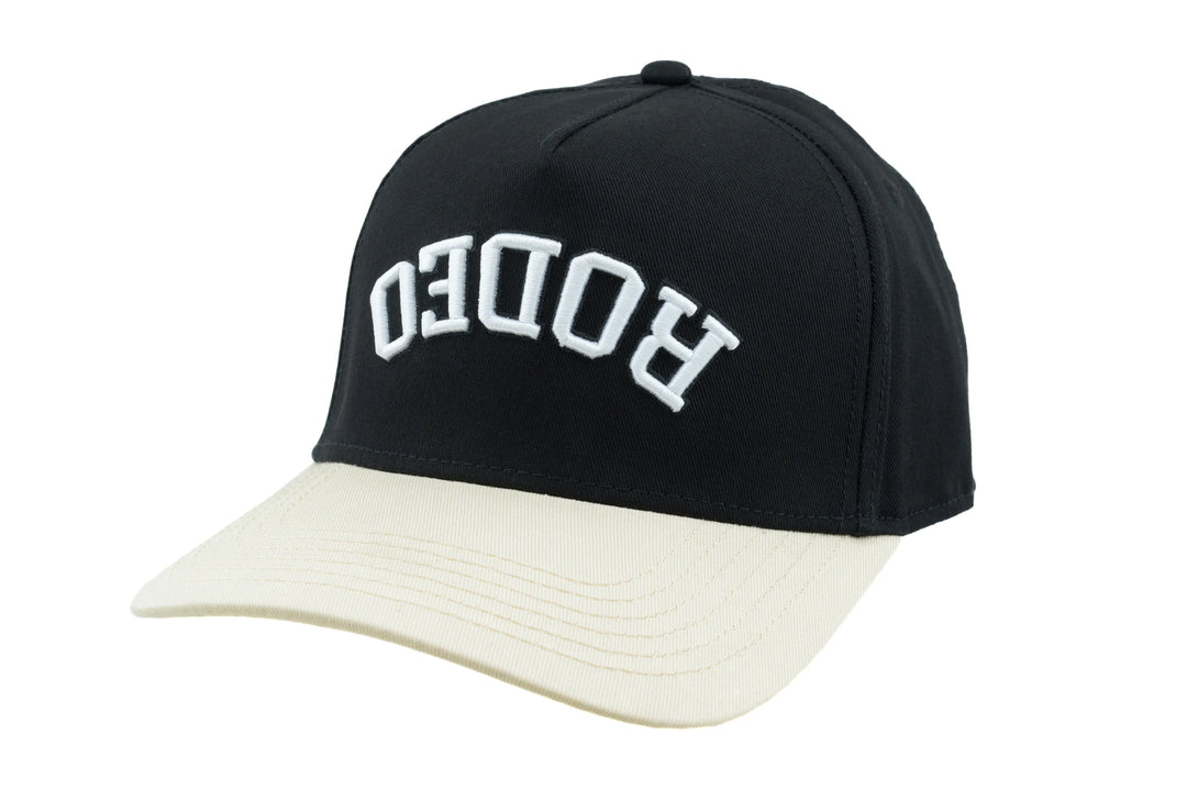 RODEO Hat - Black & Cream