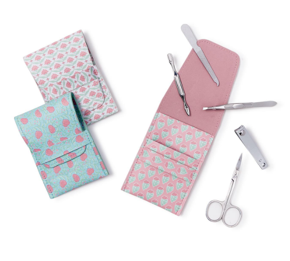 Floral Print Manicure Kit