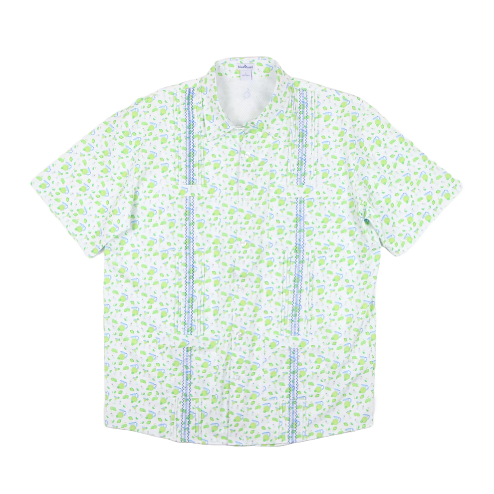 Men's Guayabera Margarita Short Sleeve Shirt
