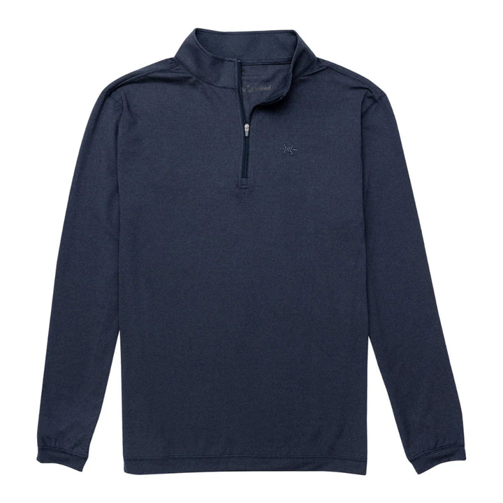 Performance Quarter Zip - Blue