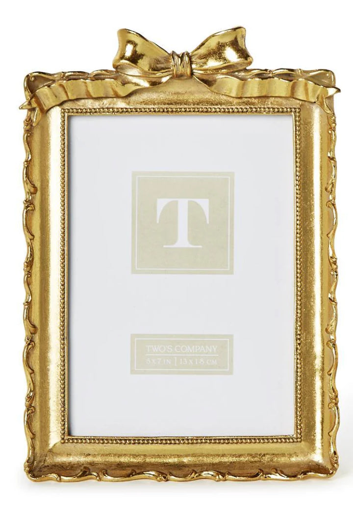 Gold Bow Frame
