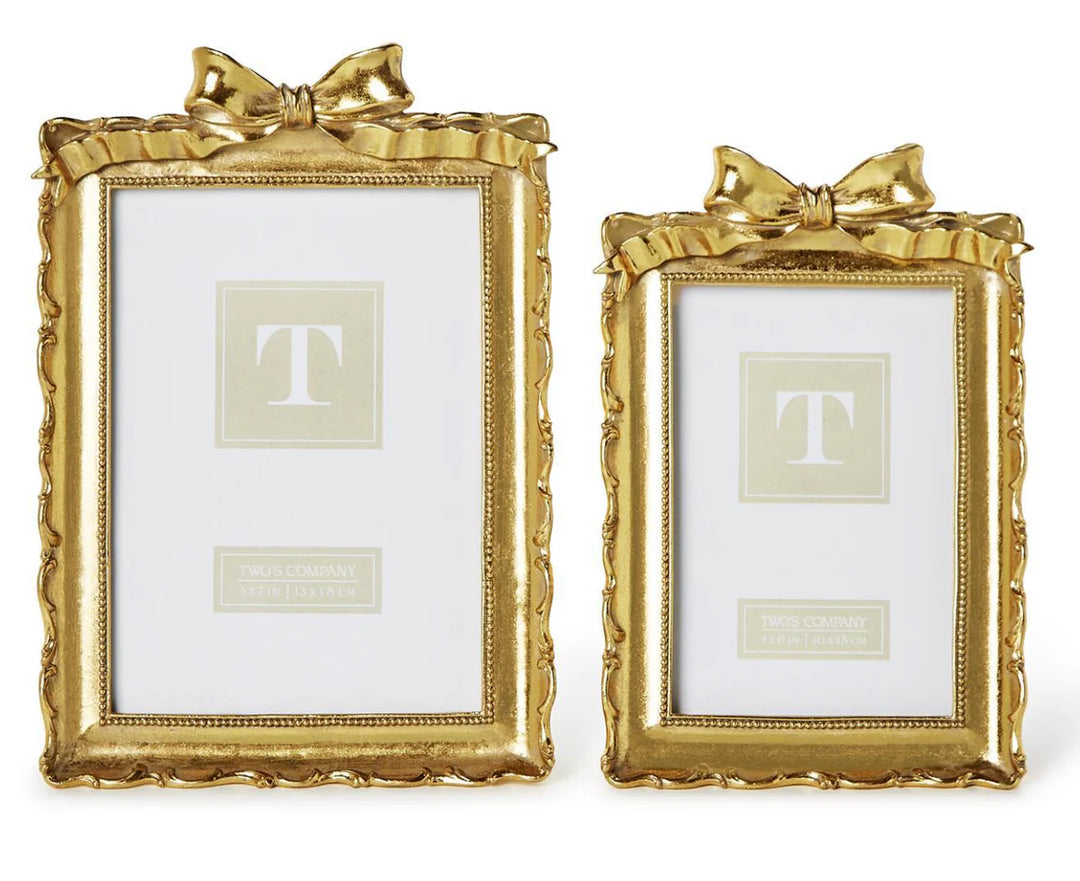 Gold Bow Frame