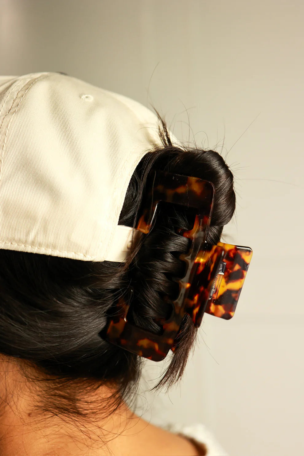 Trucker Claw Clip - Tortoise