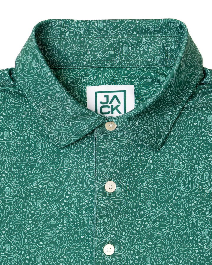 Cowboy Caddie "Fairway Green" Polo