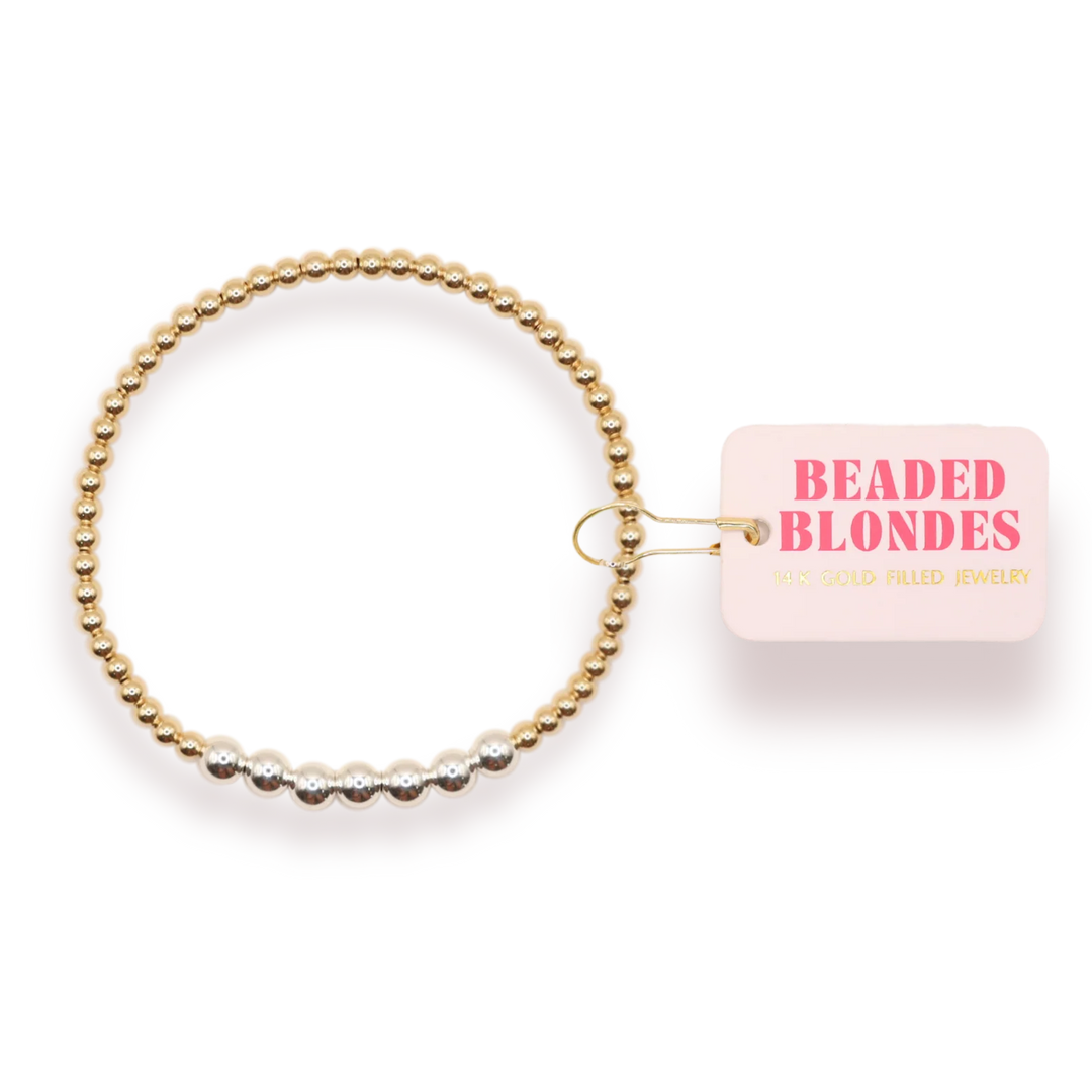 Beaded Blondes Lucky Bracelet - Mixed