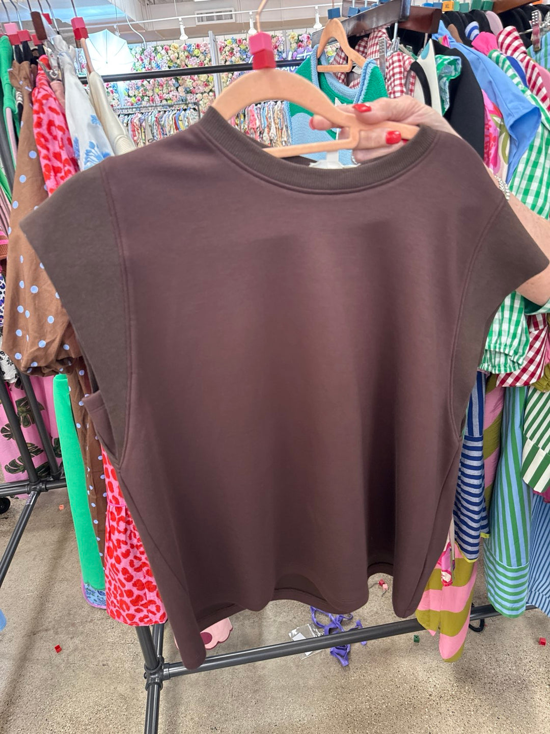 The Courtside Cotton Muscle Tee