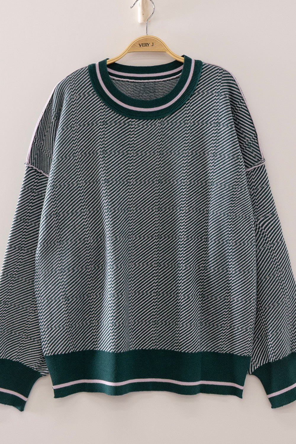 Cypress Valley Patterned Knit - Forest