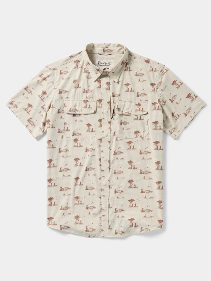Duck Camp Cast & Blast Perforated Shirt - Opening Day