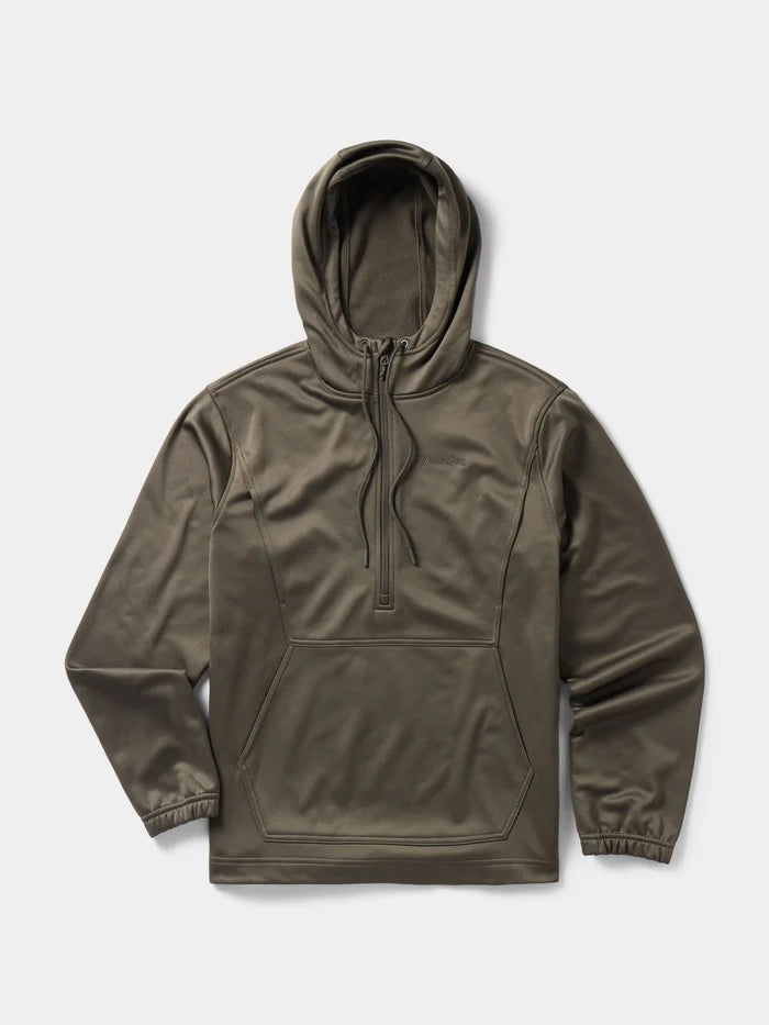 Men's Head Guide Half Zip Hoodie - Raven