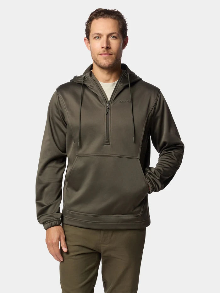 Men's Head Guide Half Zip Hoodie - Raven