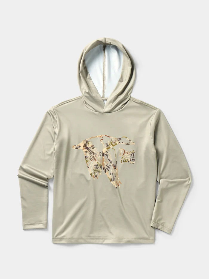 Youth Sun Hoodie - Sagebrush