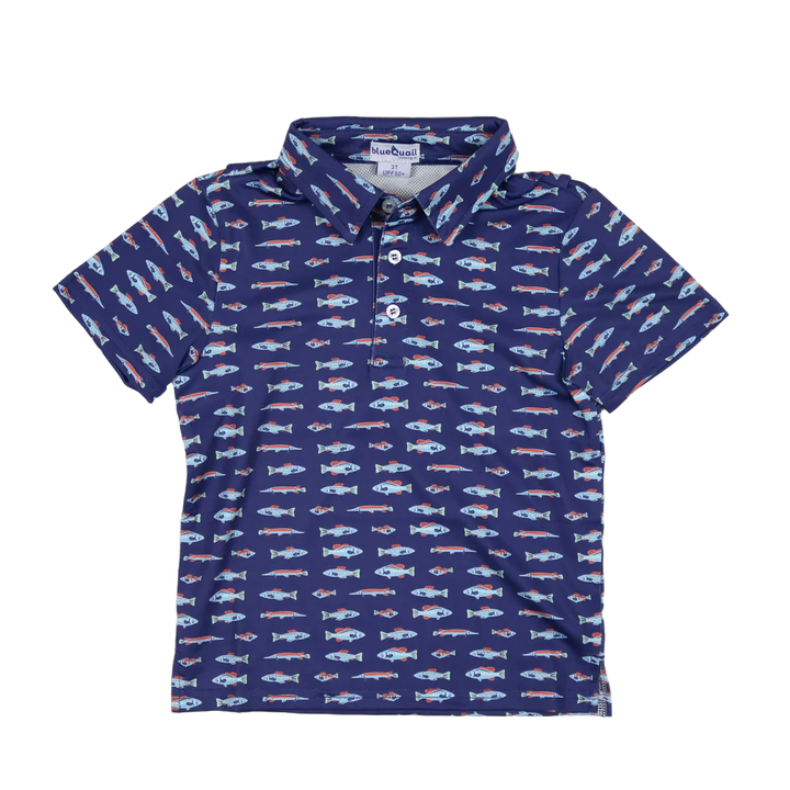 Kid's Freshwater Polo Short Sleeve Shirt
