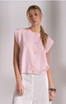 The Petal Soft Button Down Sweater