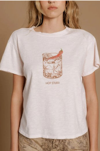 Hot Stuff Slub Cap Tee