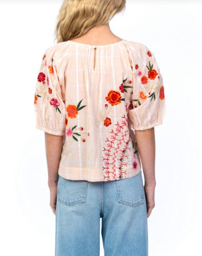 Leora Peach Top