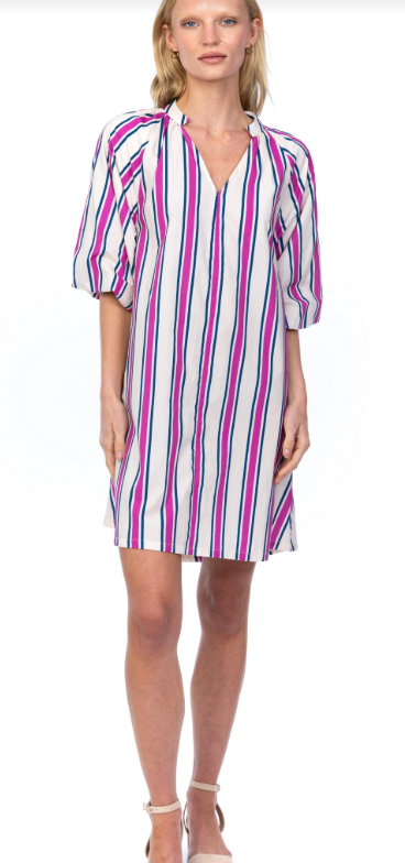 Layana Dress - Fuchsia