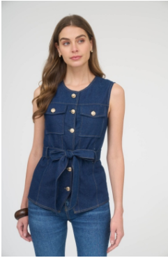 The Austin Denim Vest