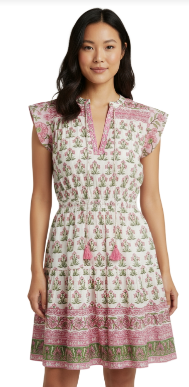 Ayra Print Mini Dress