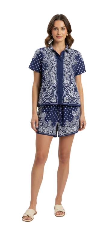 Aurelia Shorts - Paisley