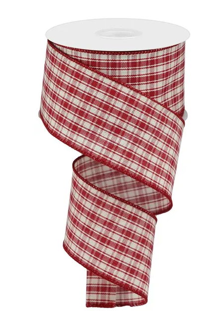 Dk Red/Beige Multi Check