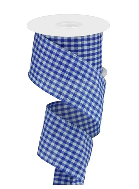 Blue Gingham Check