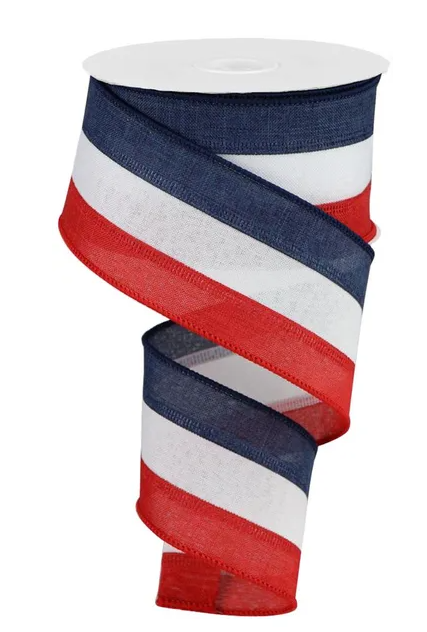 Red/White/Blue 3-In-1 Royal Burlap