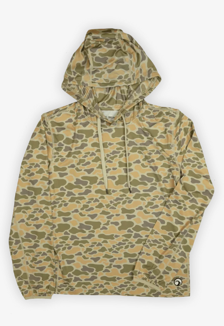 The Youth Long Hollow Performance Hoodie Cripple Creek Camo