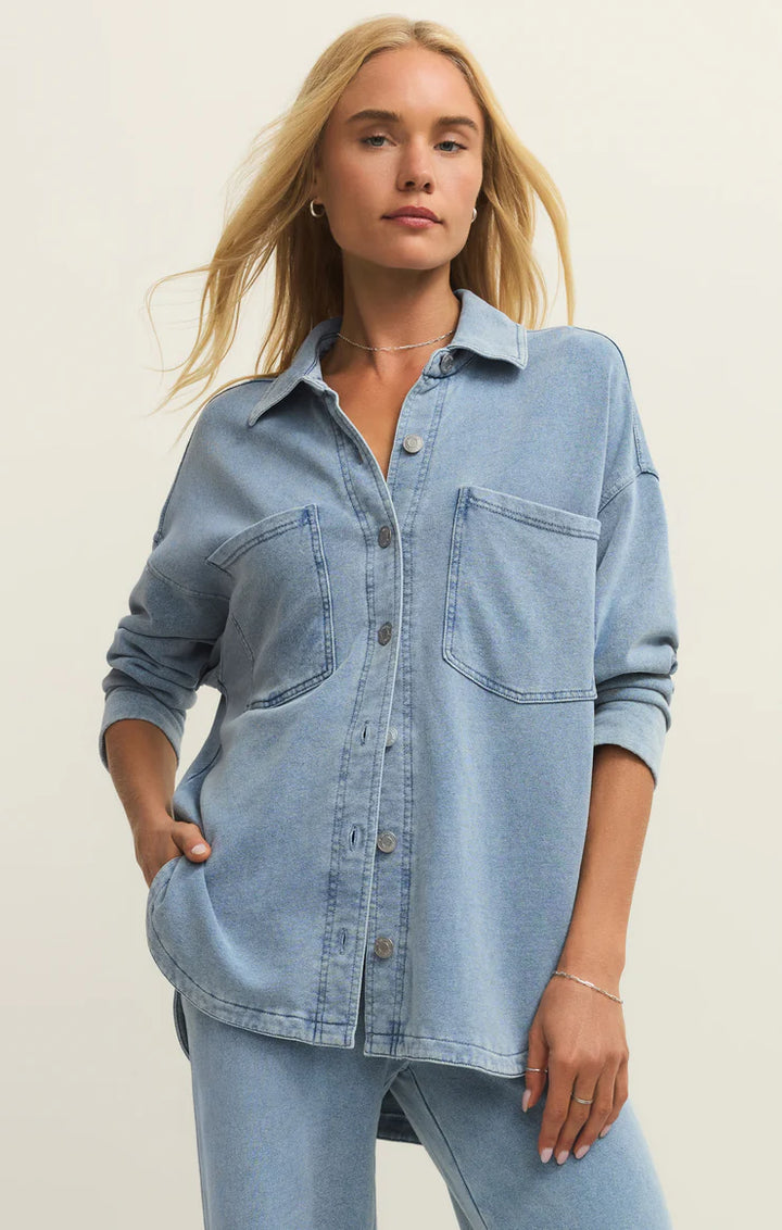 All Day Knit Denim Jacket