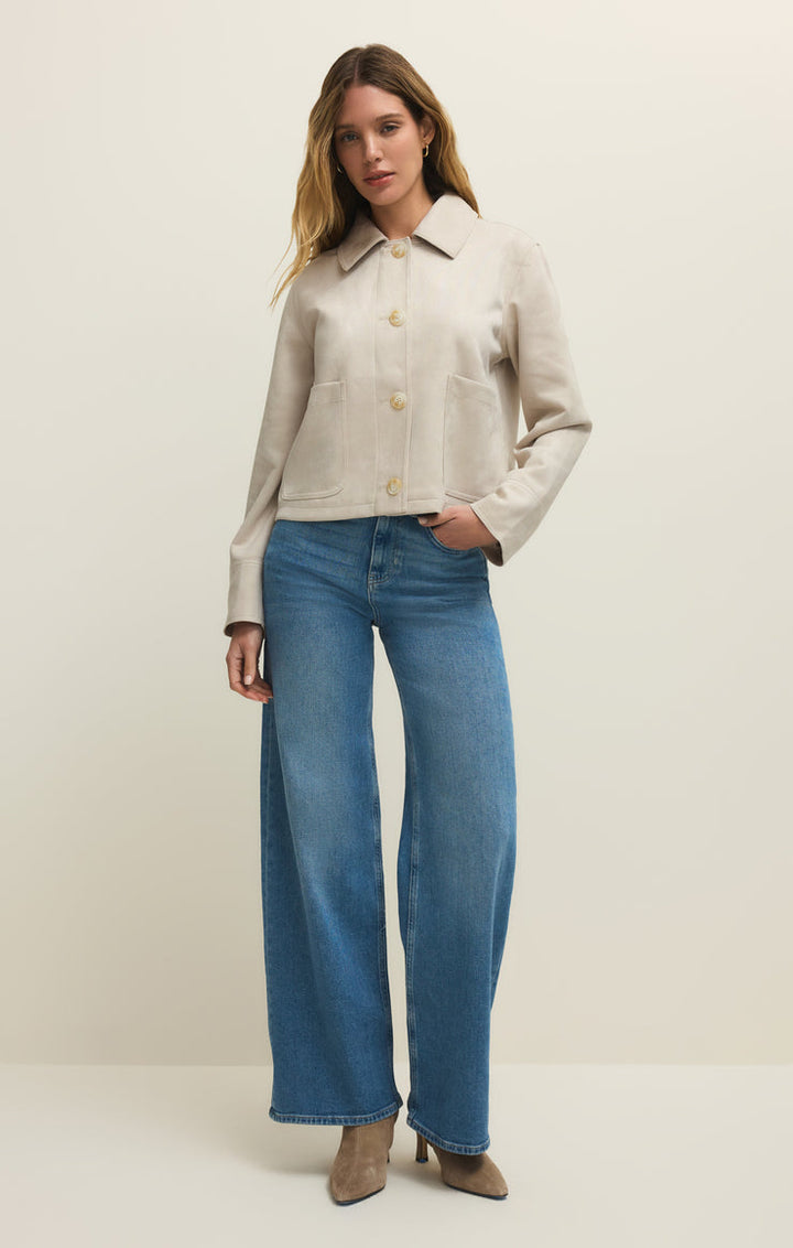 Dillion Faux Suede Jacket